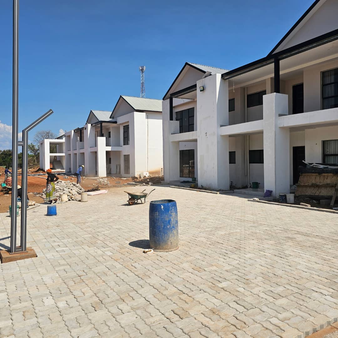 Concrete building construction masonry site
